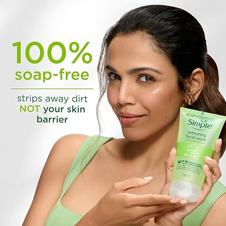 Simple Kind To Skin Refreshing Facial Wash 150 ml