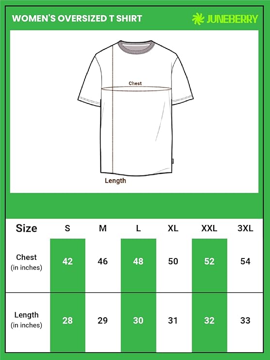 JUNEBERRY® Pure Cotton Oversized Baggy Fit I Hate Everyone Graphic Printed Cork T-Shirt for Women