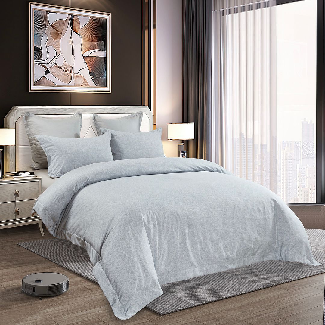 NNEDSZ Tailored Super Soft Quilt Cover Set - King Size